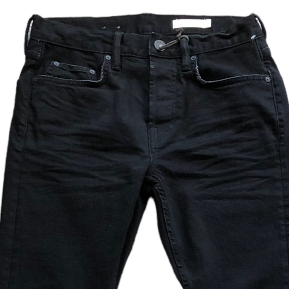 All Saints NWOT Mens Cigarette Skinny Jeans Black Size 28 - Picture 4 of 14